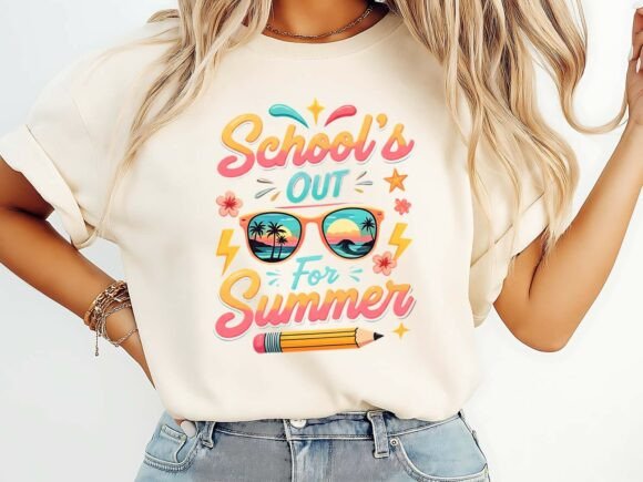 Download School’s out for Summer T-Shirt Design - Sign Collection