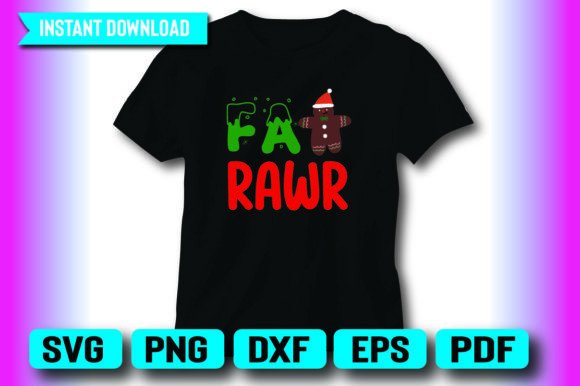 Download Fa Rawr Christmas Svg Cricut File Design - Sign Collection