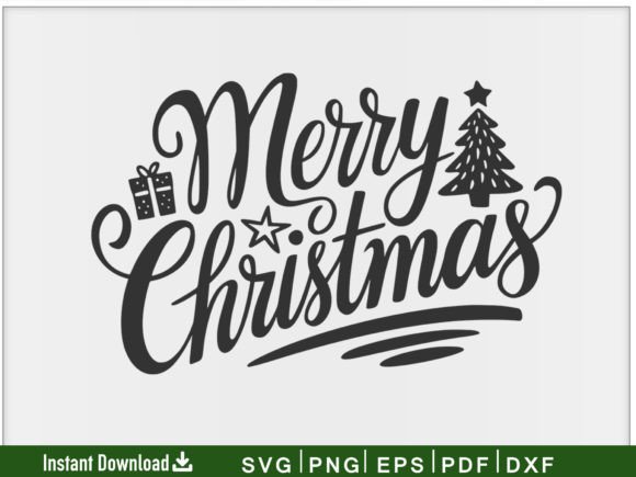 Download Merry Christmas SVG T-shirt Design - Sign Collection