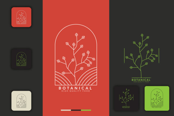 Download Green Nature Tree Botanical Logo Design - Sign Collection