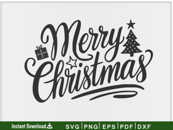 Download Merry Christmas SVG T-shirt Design - Sign Collection