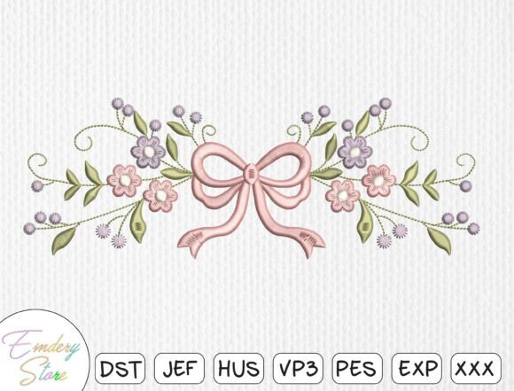 Download Elegant Floral Embroidery Design - Sign Collection