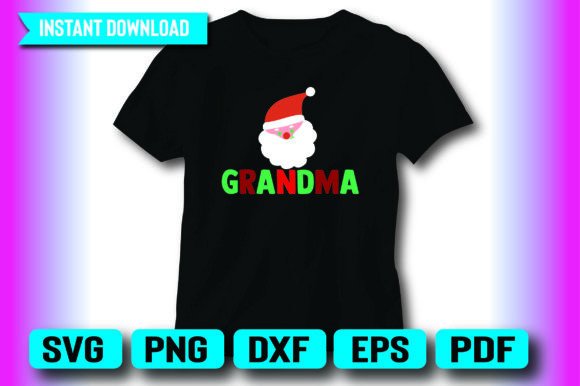 Download Grandma Christmas Svg Cricut File Design - Sign Collection