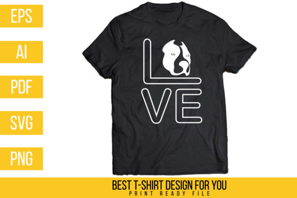 Download Funny Love Dog Tshirt Design - Sign Collection