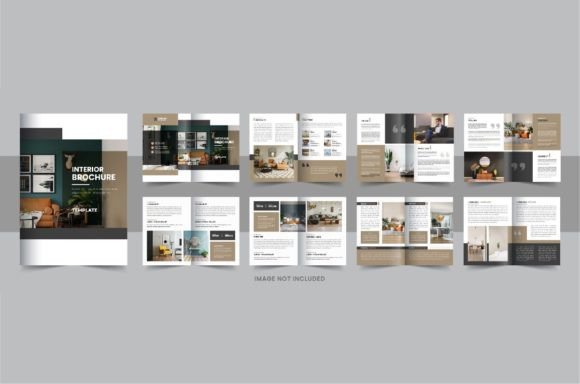 Download Interior Brochure Design Template Layout - Sign Collection