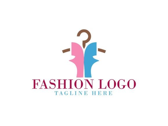 Download Fashion Logo Template with Pink Women's - Fashion logo Collection